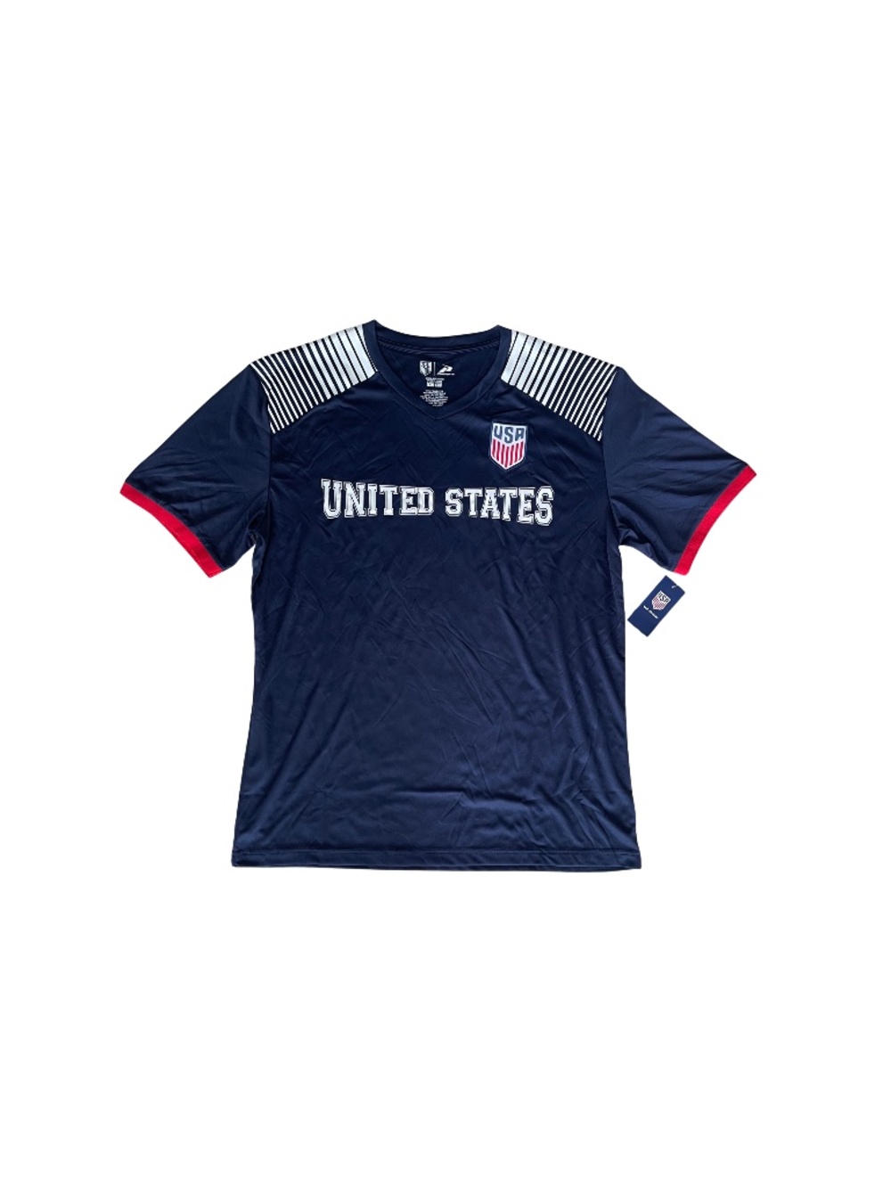 Icon Sports USMNT Adult Game Day Soccer Jersey_Size XL_Navy